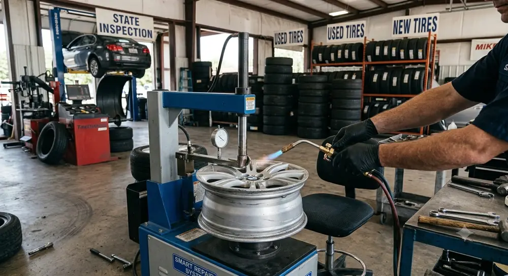 wheel repair plano